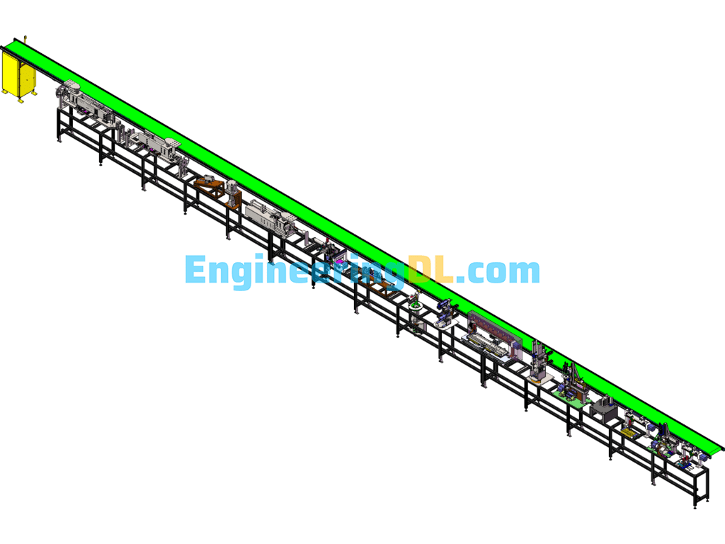 Long And High Isolation Switch + Parts Manufacturing Equipment Drawings And Other Design Information SolidWorks, AutoCAD, 3D Exported Free Download