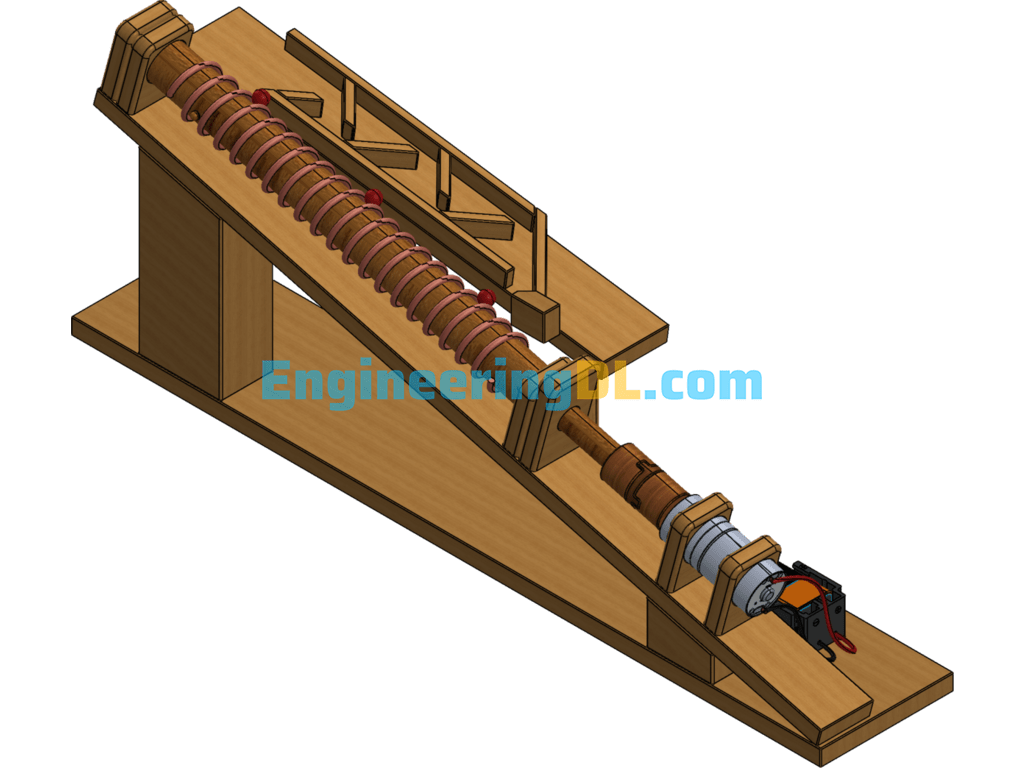 Archimedes Screw Conveyor SolidWorks Free Download