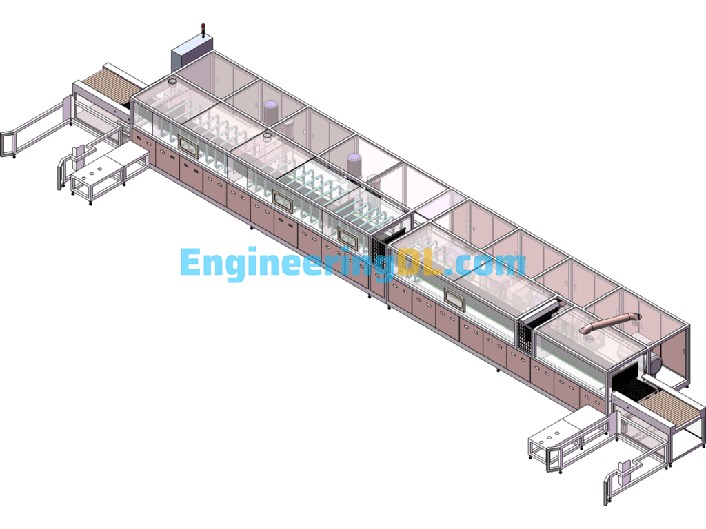 Tunnel Cleaning Dryer SolidWorks Free Download