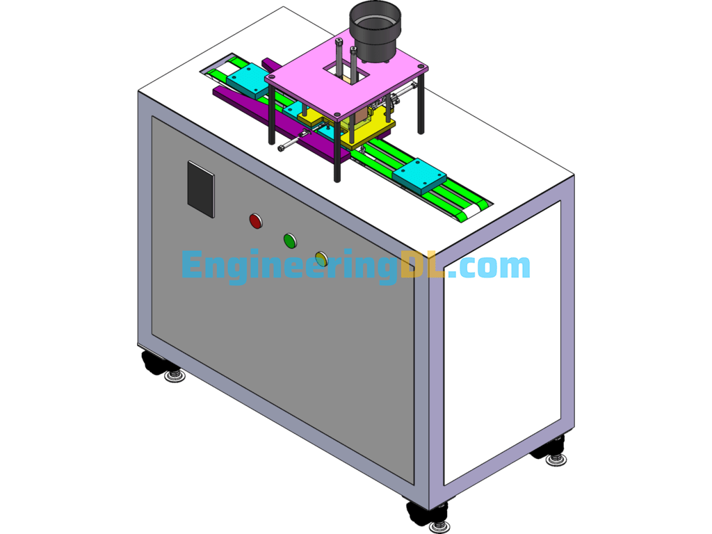 Non-Standard Punch Assembly Machine Equipment (3D Model + Proposal + Quotation) SolidWorks Free Download