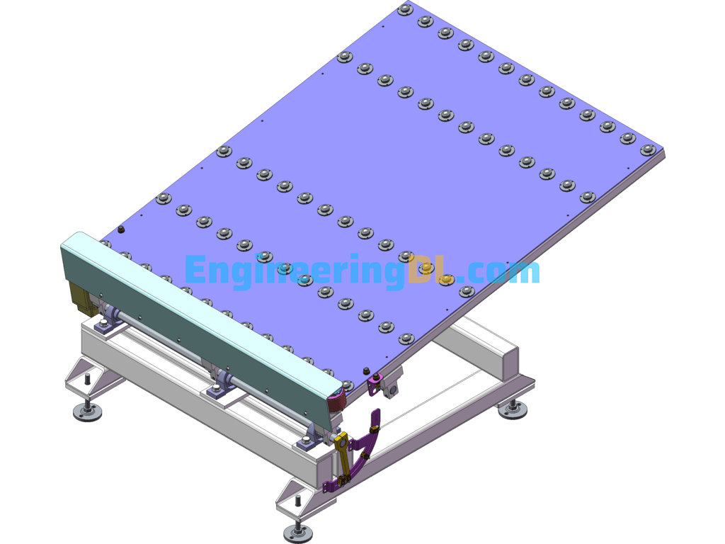 Non-Standard Tilting Table SolidWorks Free Download