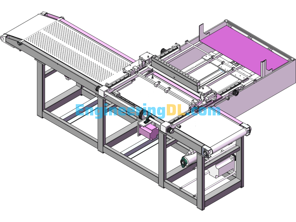 Non-Standard Automatic Loading Machine SolidWorks Free Download