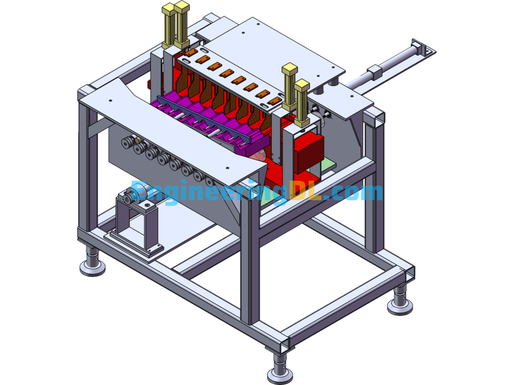 Non-Standard Automatic Cleaning Machine SolidWorks Free Download