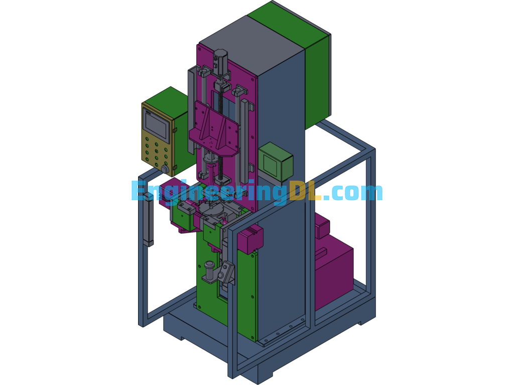 Non-Standard Design Of Shock Absorber Inflator (Provide Step) SolidWorks, 3D Exported Free Download