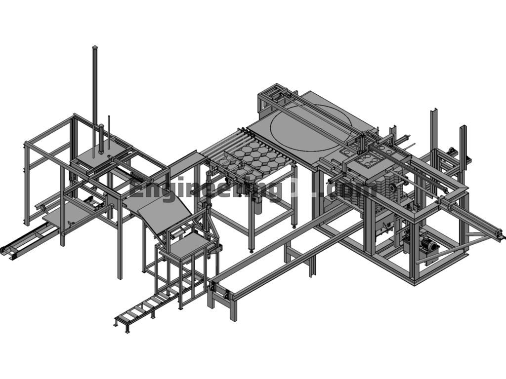 Food Processing Sorting Machine SolidWorks Free Download