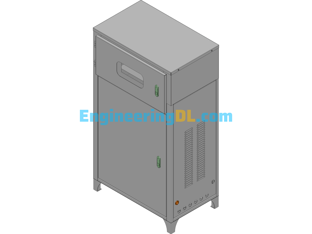 High-Pressure Spray Host Artificial Fog Quarry Dust Removal Landfill Fog Deodorization Fogson Equipment With Water Tank SolidWorks Source File SolidWorks Free Download