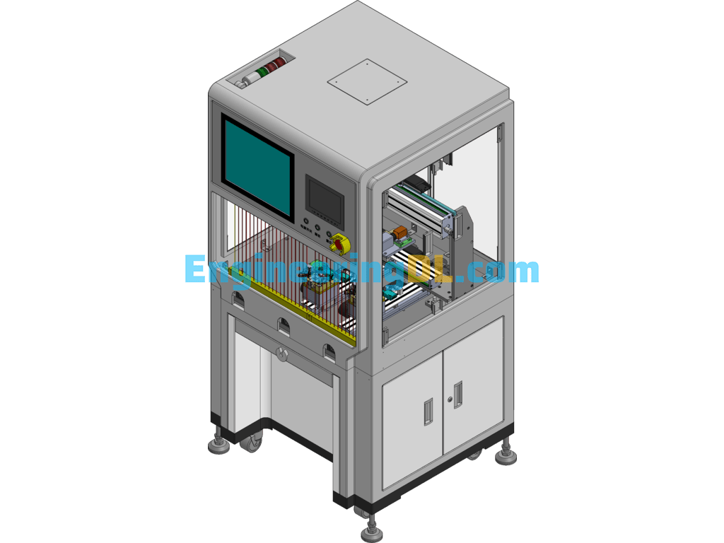 High Precision Laser Welding Equipment SolidWorks Free Download