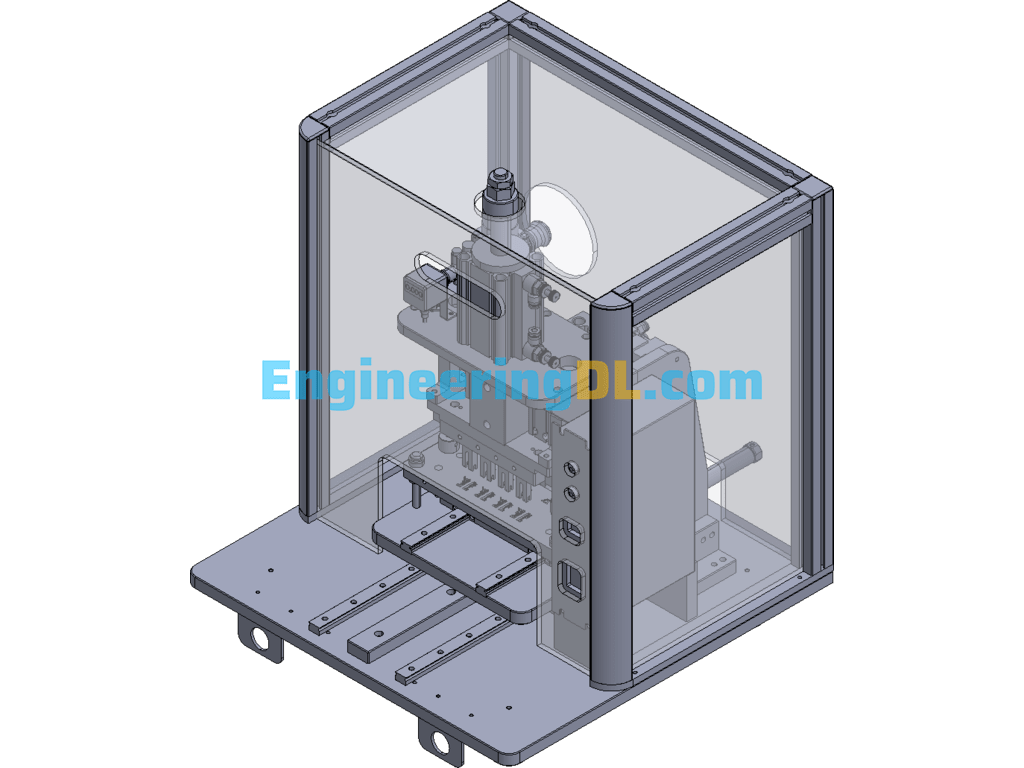 Shrapnel Assembly Pneumatics 3D Exported Free Download