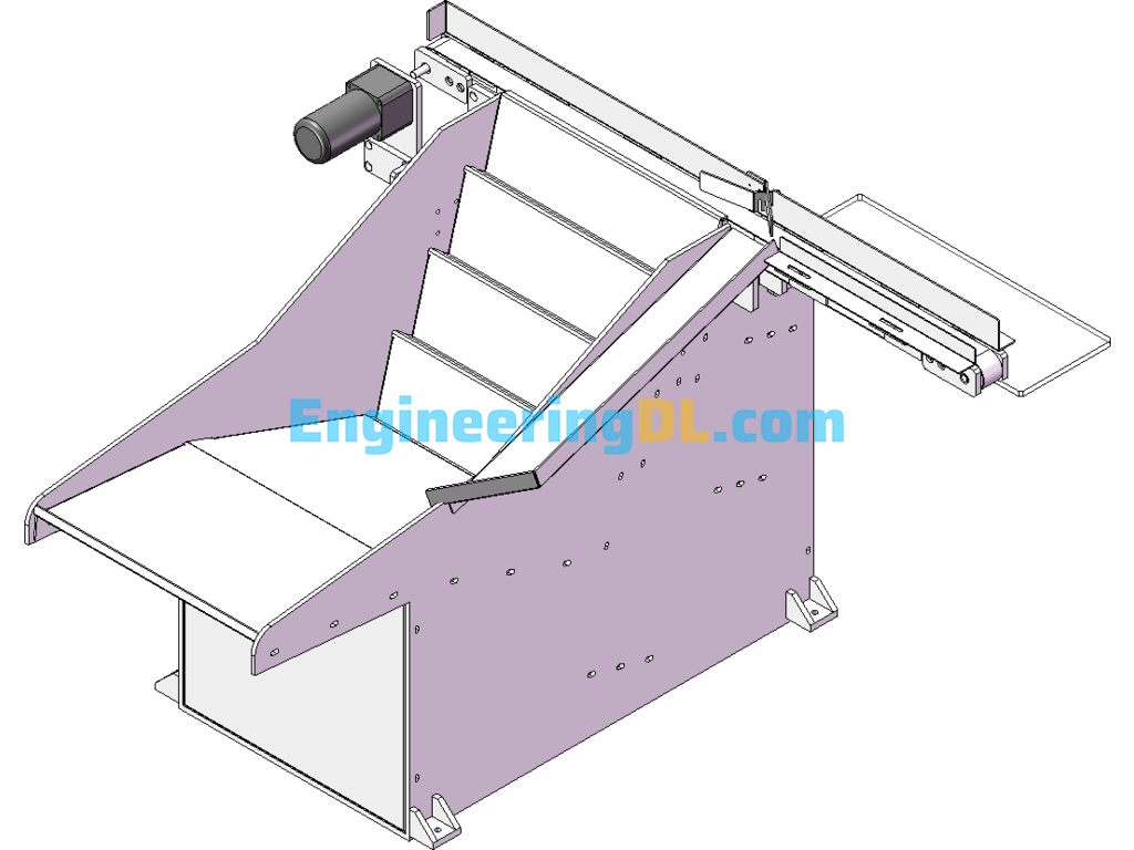 Cylindrical Hardware Loading Machine SolidWorks Free Download