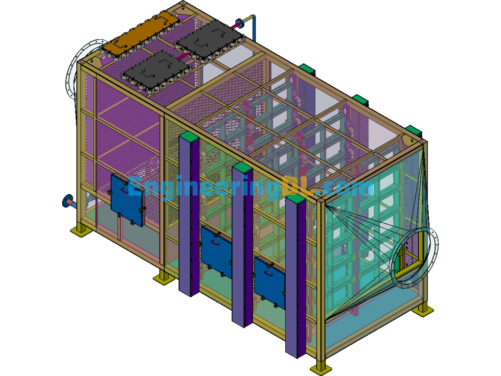 CC Rock Wool Board Automatic Sorting Equipment SolidWorks Free Download