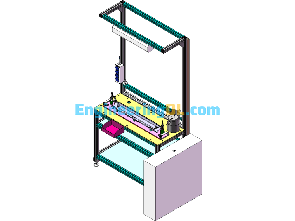 Automatic Shim Locking Machine SolidWorks Free Download