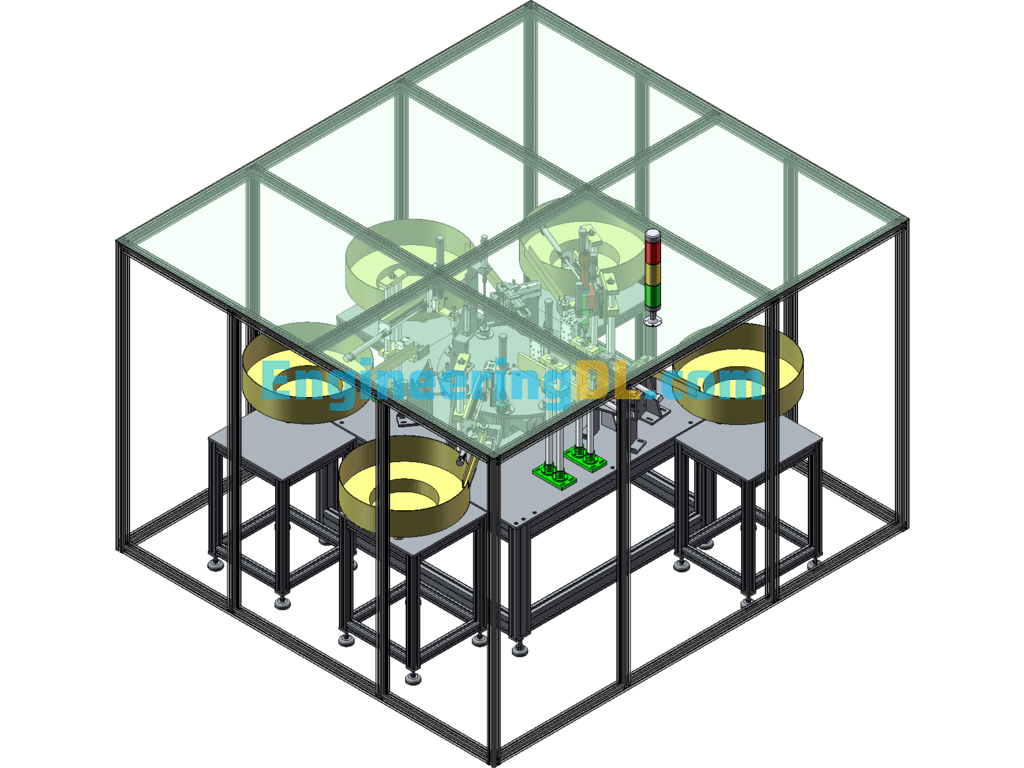 Tray Tray Independent Loading Carriage 3D Exported Free Download