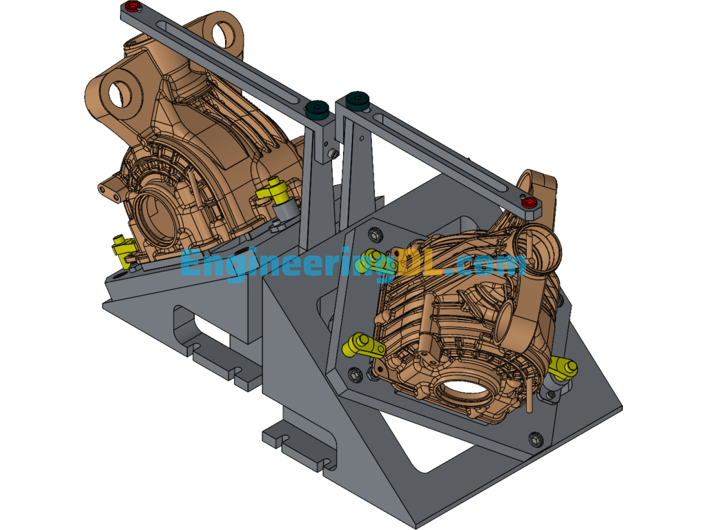 PA40 (Sunroof OFFLINE Sunshade Shaft Pre-Assembly Station) SolidWorks Free Download