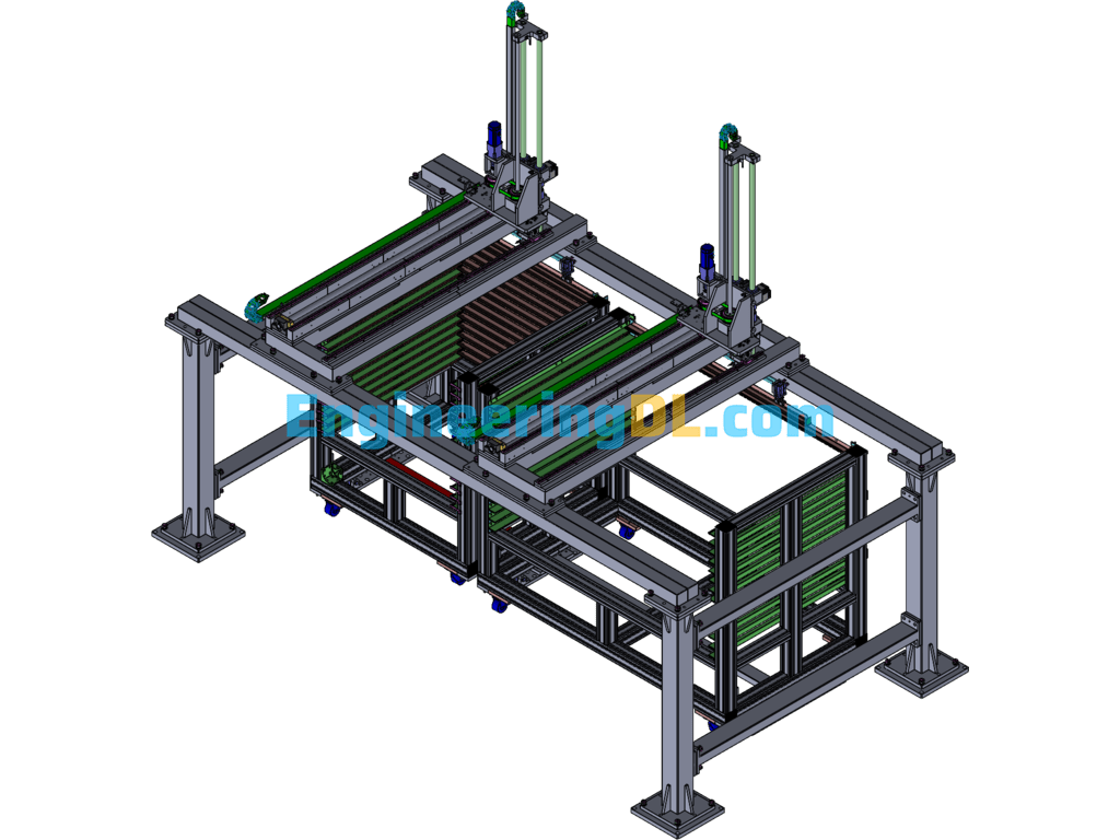 Cam Pinning Mechanism 3D Exported Free Download