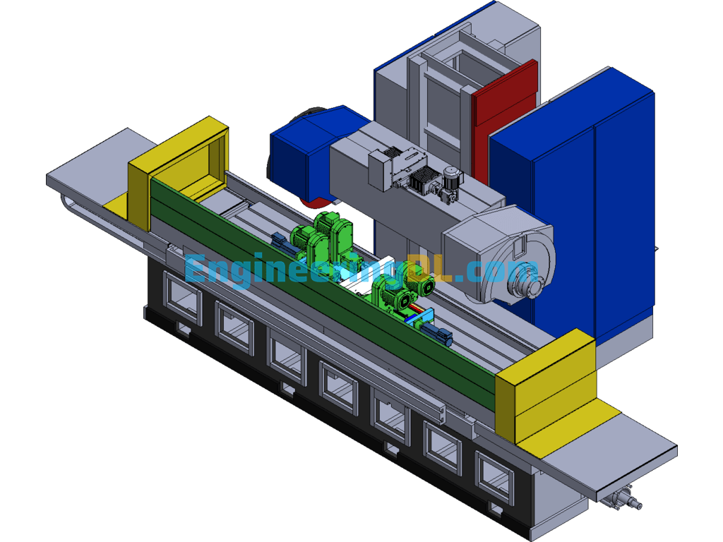 Heating And Dismantling Equipment 3D Exported Free Download