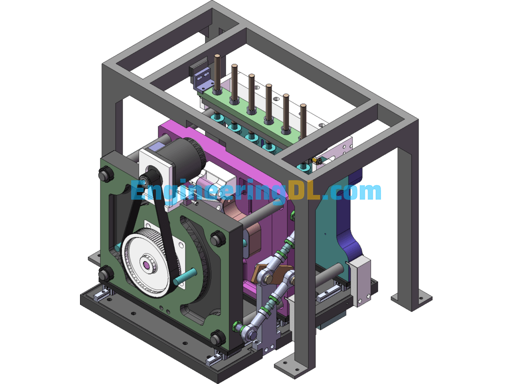 A Rear Shell Reduction Jig (Fourth Order) 3D Exported Free Download
