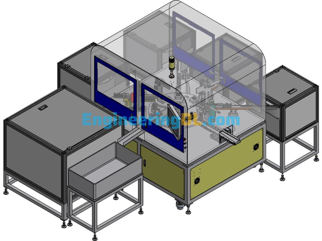 Metal Creasing And Polishing Machine SolidWorks Free Download