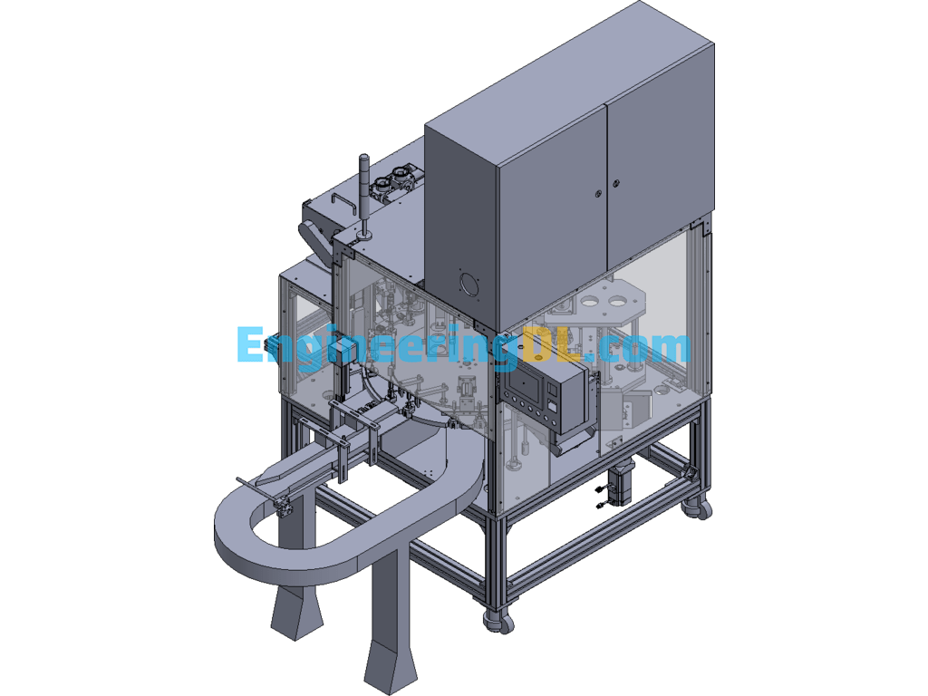 Stator Runout Check Side Machine SolidWorks Free Download