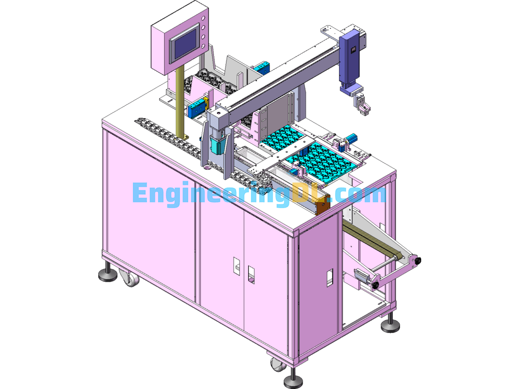 Thermal Bonding Automatic Equipment SolidWorks Free Download