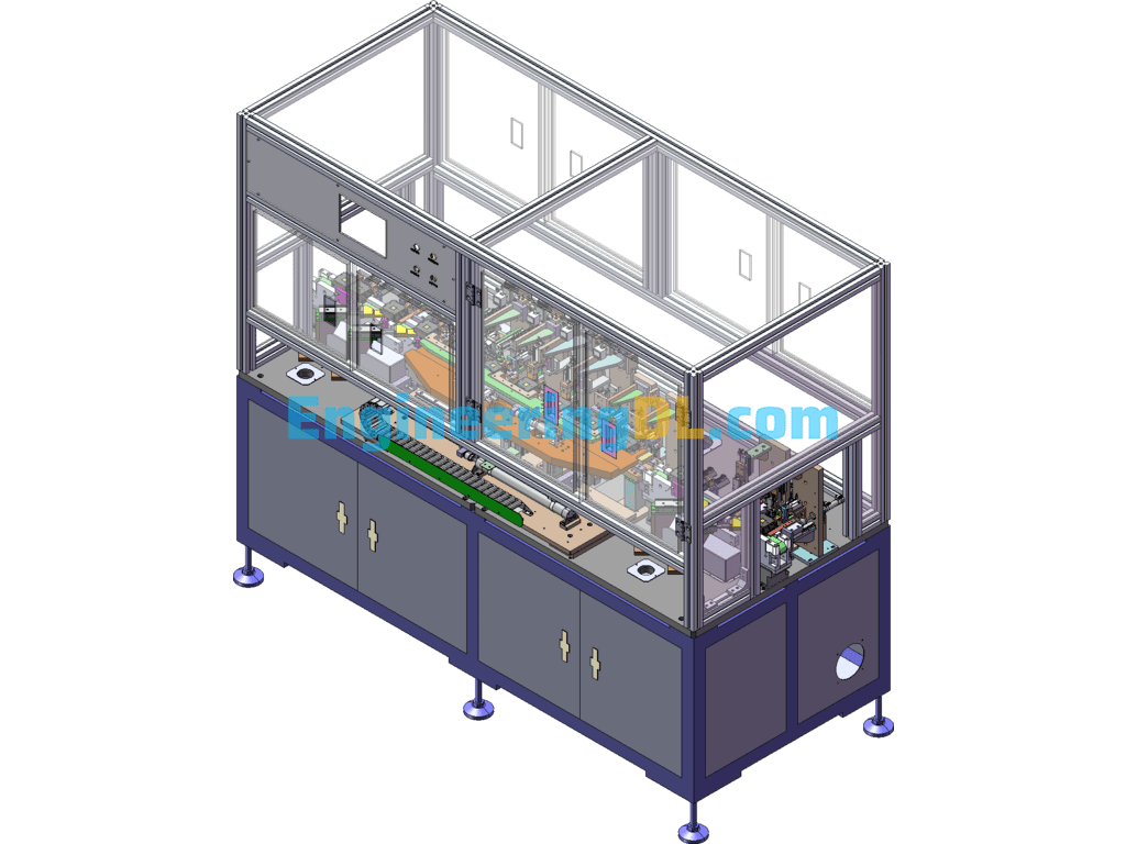USA Core Automatic Assembly Equipment SolidWorks Free Download