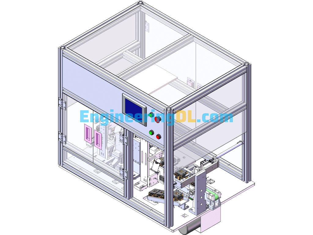 SMC Automatic Sorting Equipment B SolidWorks Free Download