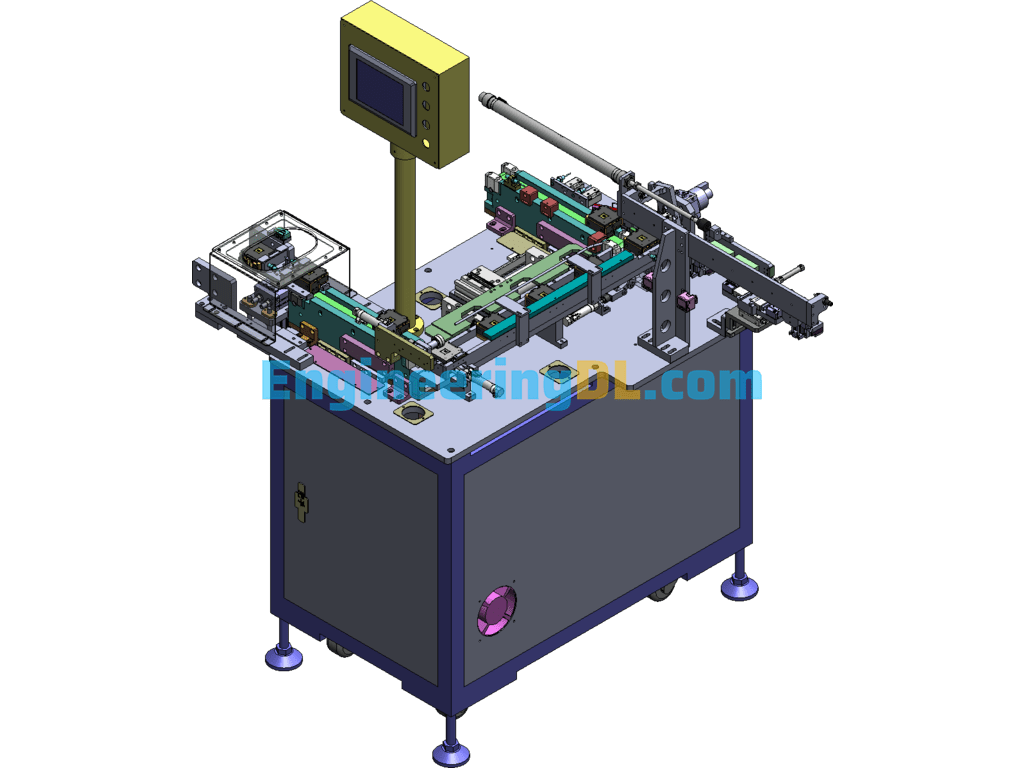 A Kind Of Double-Laminating Equipment SolidWorks Free Download