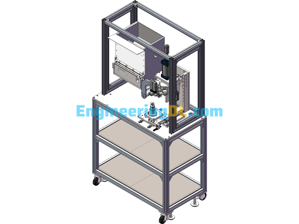 Automatic Laser Encapsulation Equipment SolidWorks Free Download