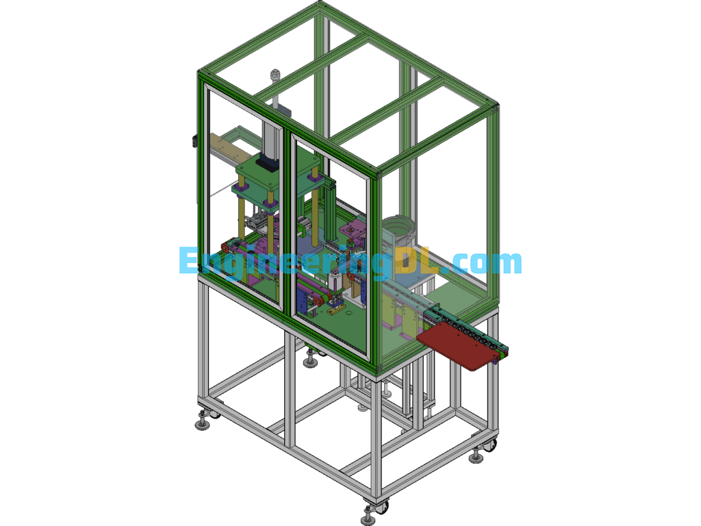 Automatic Stringing Equipment SolidWorks Free Download