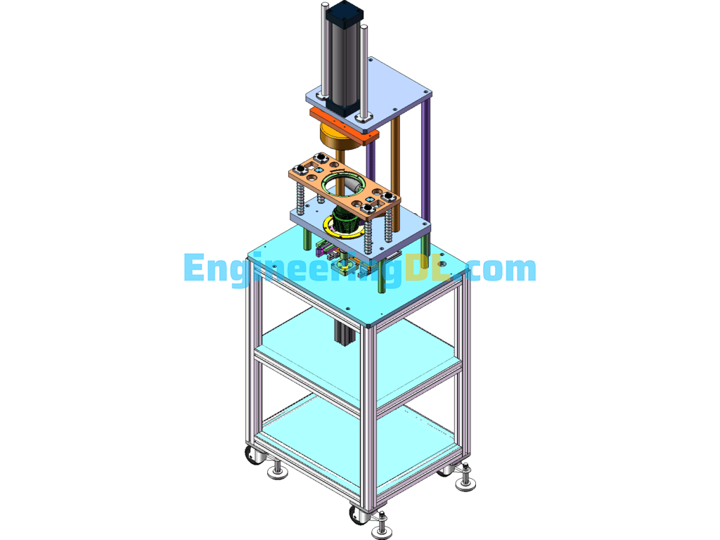 Radiator Flat Tube Collection Machine, Tube Making Machine Flat Tube Collection Equipment, B-Type Tube Collection 3D Exported Free Download