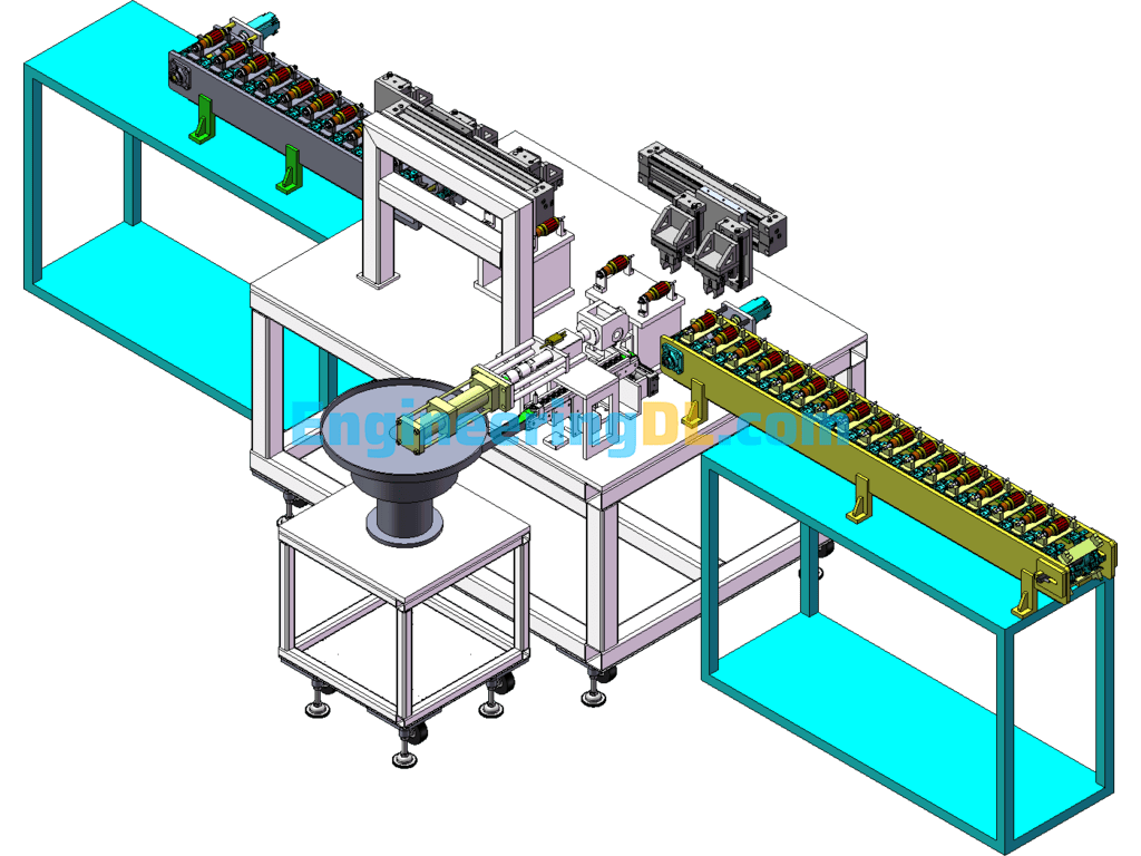 Punching And Cutting Machine SolidWorks Free Download