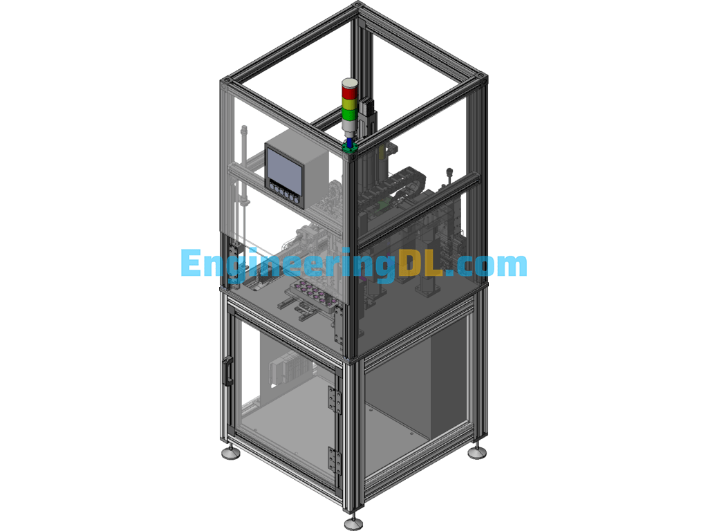 Self-Rotating Edge Sealing Machine Solutions SolidWorks Free Download