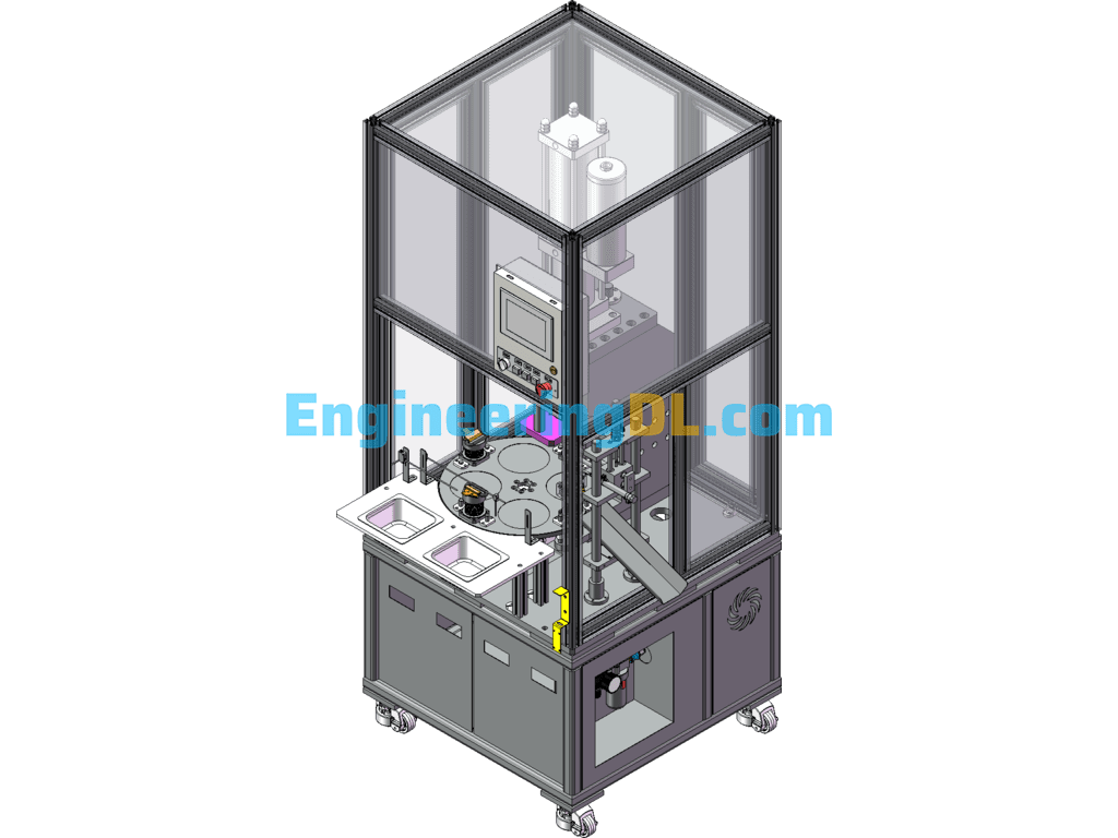 Paper Folding Equipment 3D Exported Free Download