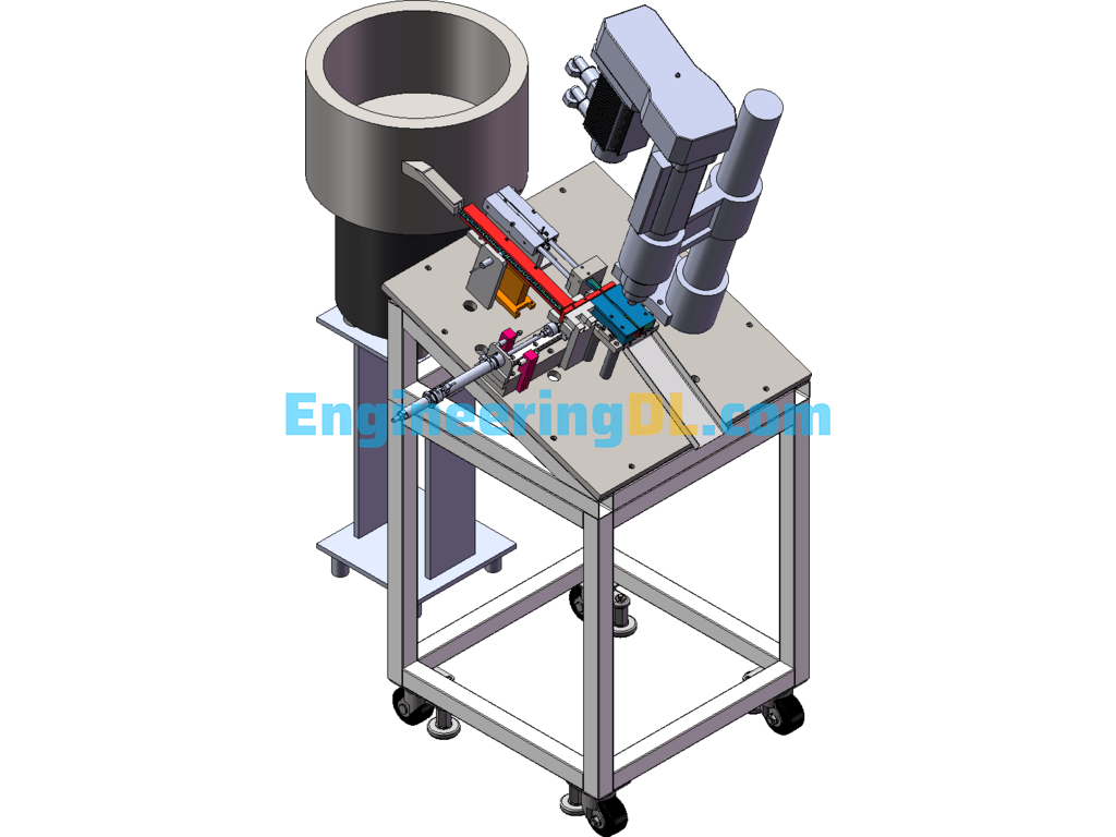 Non-Standard Automatic Assembly Line Body Equipment Assembly SolidWorks Free Download
