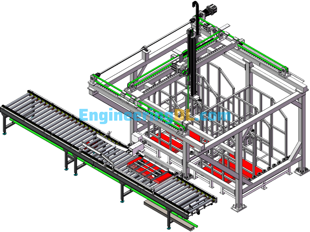 Hot Cutting Machine 3D Exported Free Download
