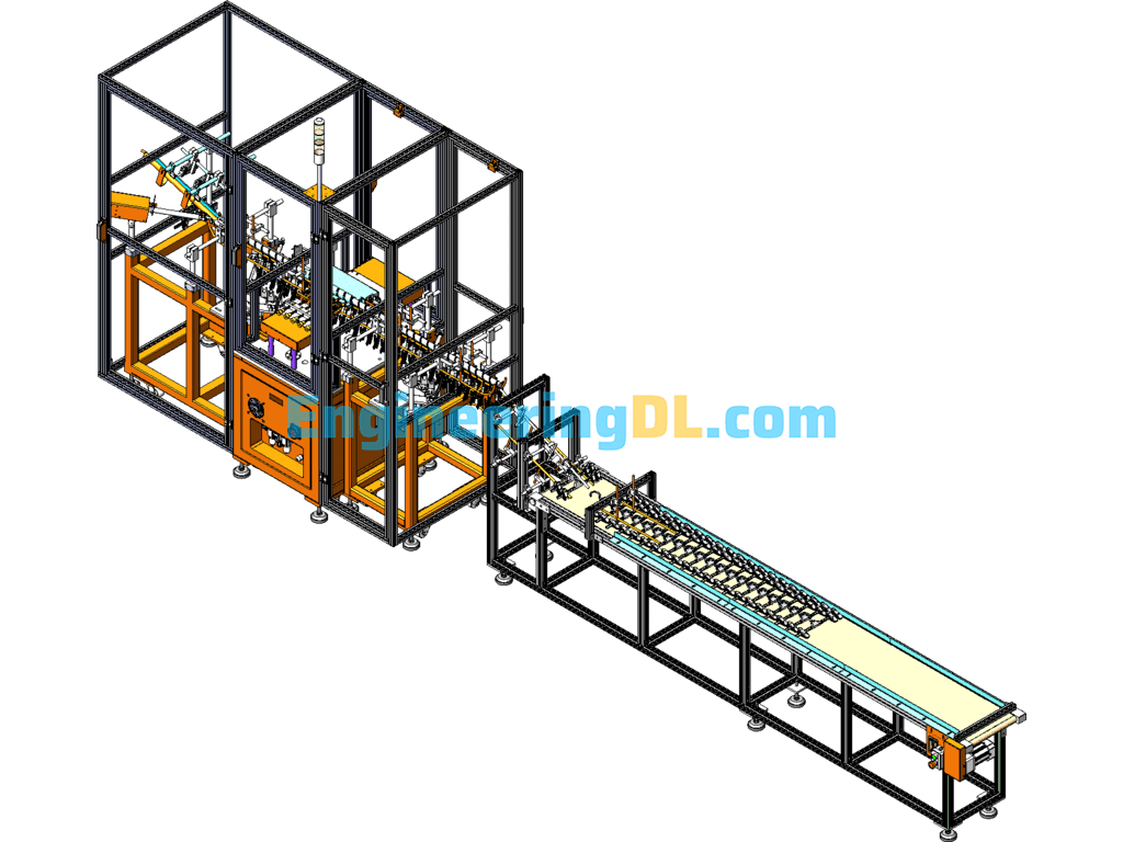 Semi-Automatic Packaging Machine SolidWorks Free Download