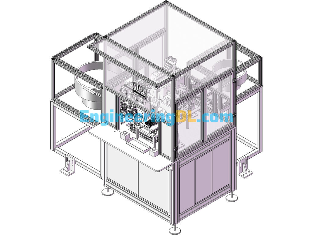 Fan Automatic Assembly And Unloading SolidWorks Free Download
