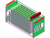 72-Core ODF Unit Box SolidWorks, AutoCAD, 3D Exported