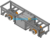 An AGV Cart With Aluminum Frame Structure SolidWorks, 3D Exported