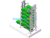 Seven-Story Vertical Circulation Class Mechanical Parking Garage Design (SW2014+Detailed CAD Engineering Drawings) SolidWorks, AutoCAD