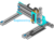 Three-Axis Gantry Robot SolidWorks, 3D Exported