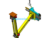 Two-Axis Tightening Reaction Arm Robotic Arm SolidWorks