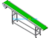 Height-Adjustable Machine-Side Conveyor On Both Sides SolidWorks, 3D Exported