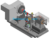 Intermediate Shaft Hydraulic Clamping Set-Up Diagram SolidWorks, 3D Exported