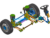 Low-Floor Bus (Bus) Front Suspension And Steering System SolidWorks