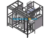 Storage Box Cleaning And Testing Palletizing Loading Machine SolidWorks