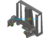 Lifting And Turning Mechanism SolidWorks, 3D Exported