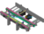 Single-Stage Belt Conveyor With Adjustable Width 3D Exported