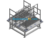 Bi-Directional Placement Of Material Rack Rotary Table 3D Exported