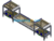 Double Layer 90 Degree Conveyor Roller Line SolidWorks