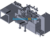 Double Robotic Center Shaft Flaw Detection Machine 3D Exported